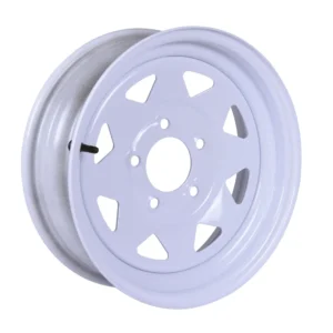 Rin Remolque 15" Deportivo 5 Birlos En 5" Blanco 1,870 Lbs