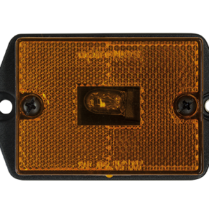 Luz ámbar lateral y reflector