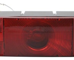 Luz roja rectangular derecha