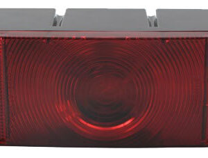 Luz roja rectangular izquierda