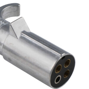 Conector redondo para remolque