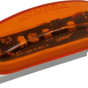 Luz curvita ámbar de 5 LED's