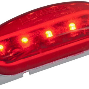 Luz curvita roja de 5 LED´s