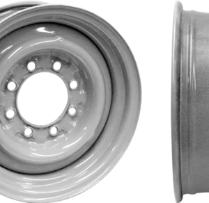 Rin austero gris 16" 8 en 6.5
