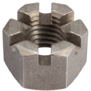 Tuerca castillo 3/4" para tornillo central