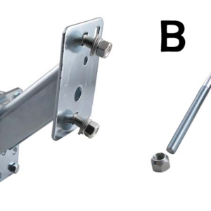 Soporte para llanta refacción R13, R14 y R15 tipo Abrazadera